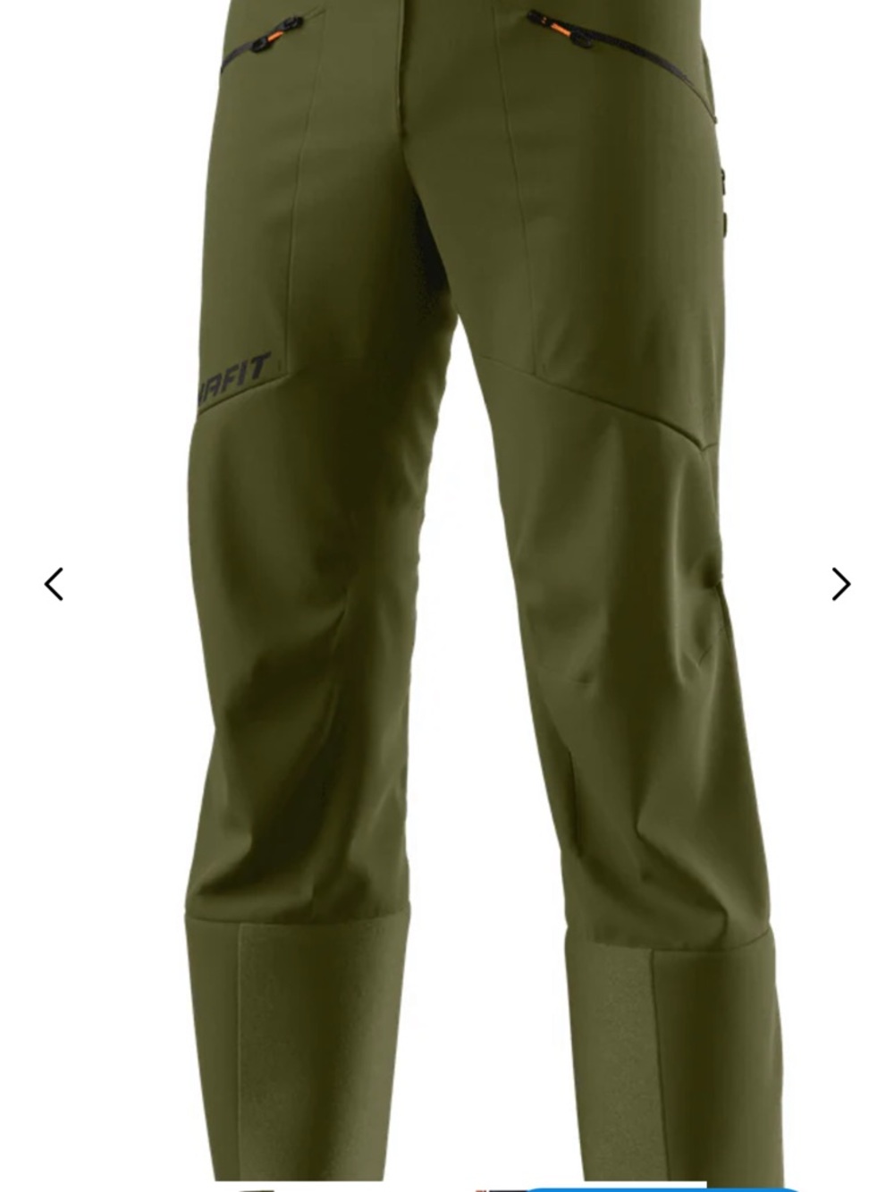 Olive Green Softshell Outdoor Pants